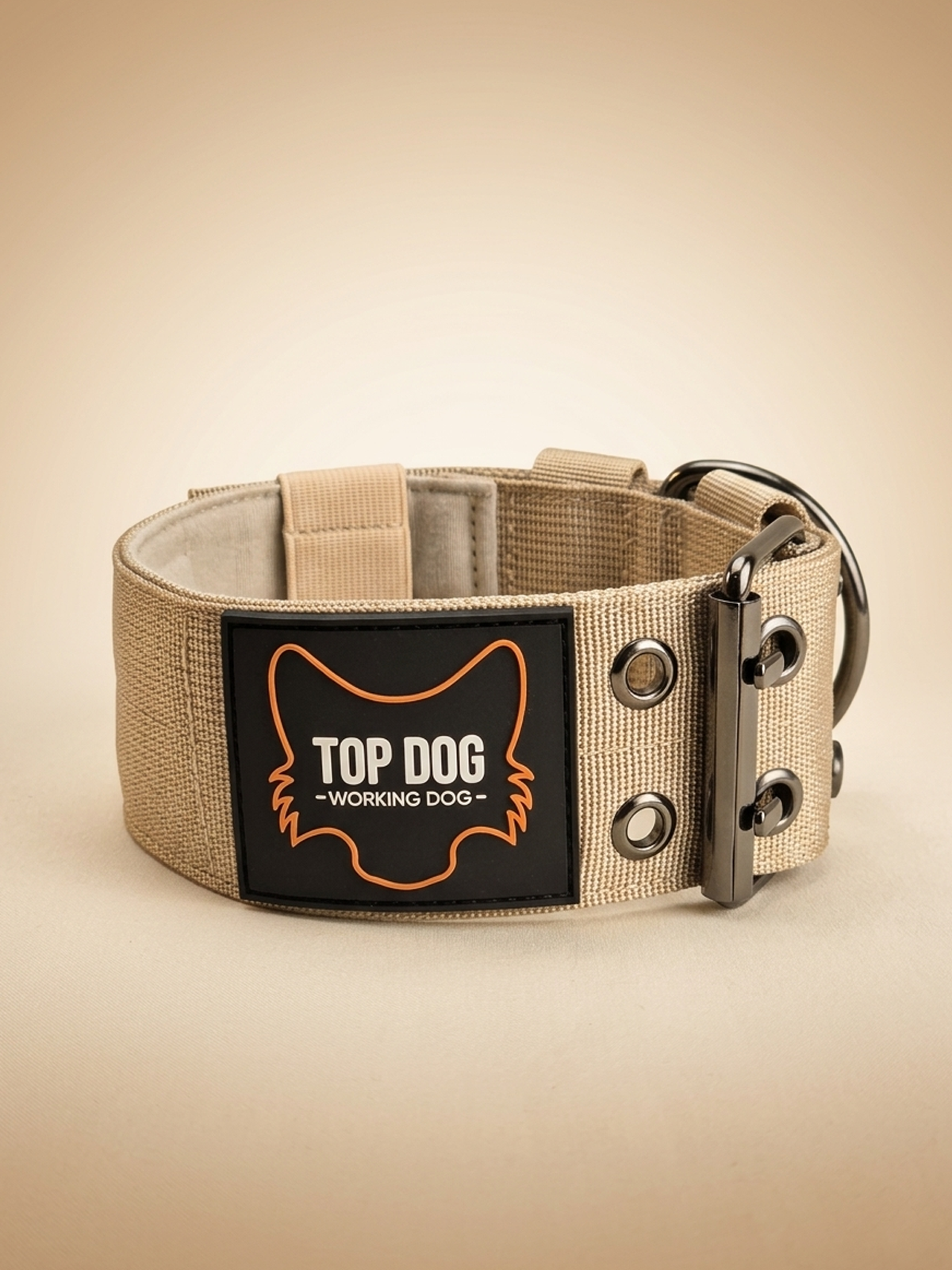 Top Dog Collar (Tan)